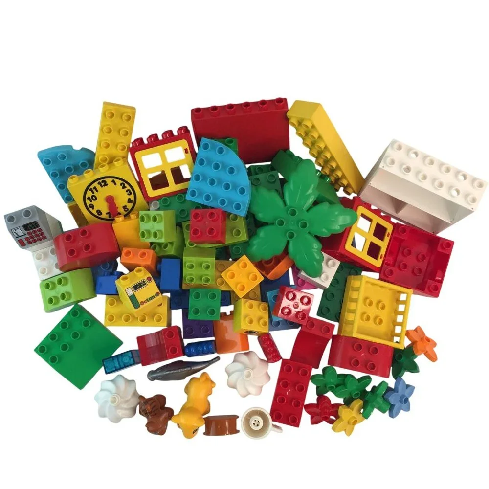 Lego Duplo Assorted Mixed Lot 94 Pieces Figures Disney Animal Flower Blocks - Picture 8 of 8